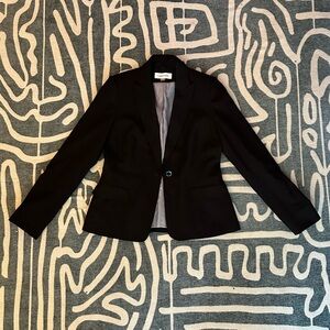Black Calvin Klein Blazer Suit Jacket
